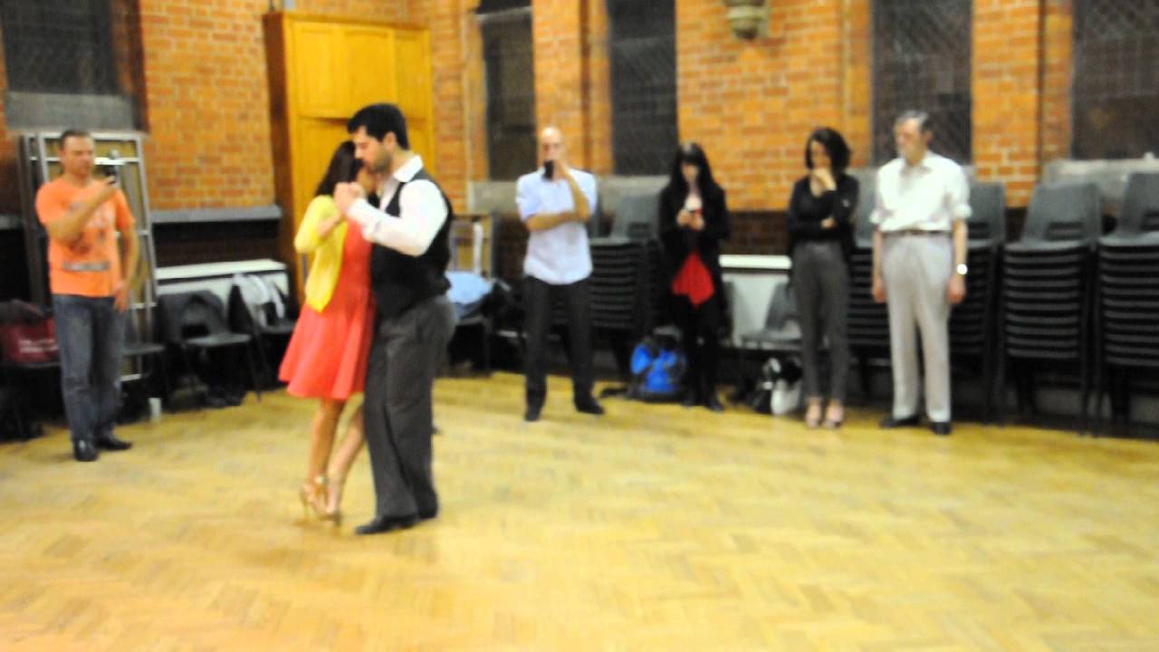 Cristian Petitto & Nayla Vacca. Classes ar Reading Tango Club. Changes in Dynamic & direction