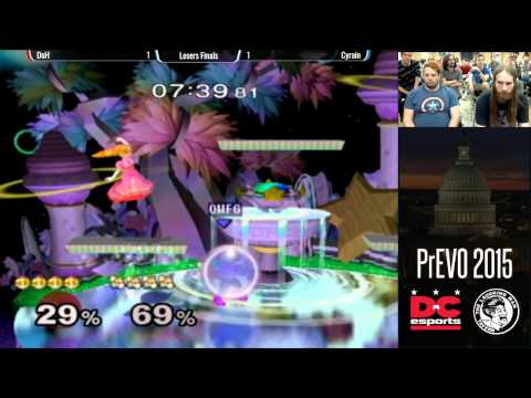 PrEVO 2015 - LF - DoH (Peach) vs Cyrain (Fox)