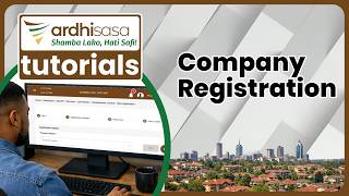 ArdhiSasa | Company Registration tutorial