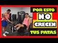 4 CONSEJOS PARA APRETAR LAS PATAS | COMO DESARROLLAR PIERNAS