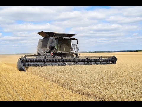 Fendt Ideal 8 Combine In Action UK