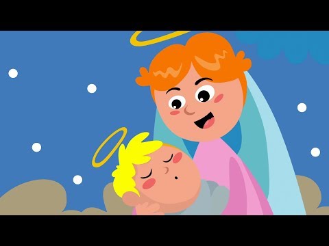 MAŁE ANIOŁKI - GDY ŚLICZNA PANNA (KOLĘDY DLA DZIECI)