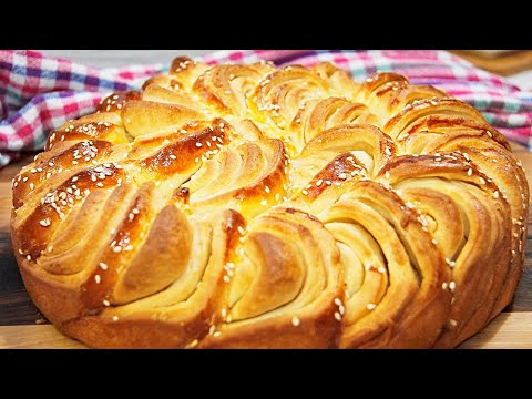 This yogurt and butter dough is perfect. Easy recipe.