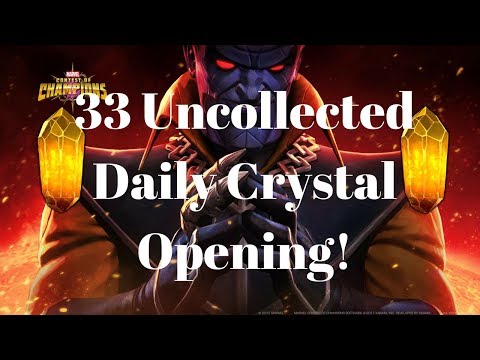 33 Uncollected Daily Crystal Opening!