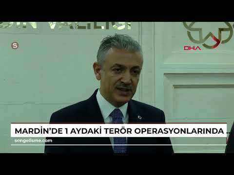 Mardin’de 1 aydaki terör operasyonlarında 4 kişi tutuklandı