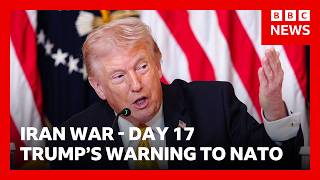 Trump pressures countries over Strait of Hormuz | BBC News