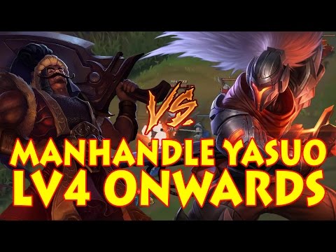 TRYNDAMERE VS YASUO TOP: DIAMOND SOLOQ - THIS IS WHAT HAPPENS WHEN I GET A TEAM [Patch7.10]