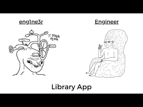 How an Engineer Builds Software? Library App
