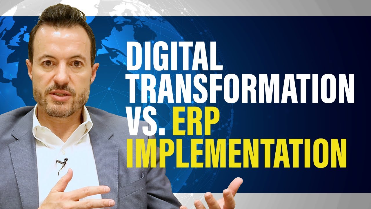 What is Digital Transformation? | Digital Transformation vs  ERP Implementation