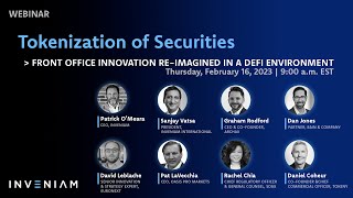 Tokenization of Securities: Front Office Innovation Re-Imagined in a Defi Environment