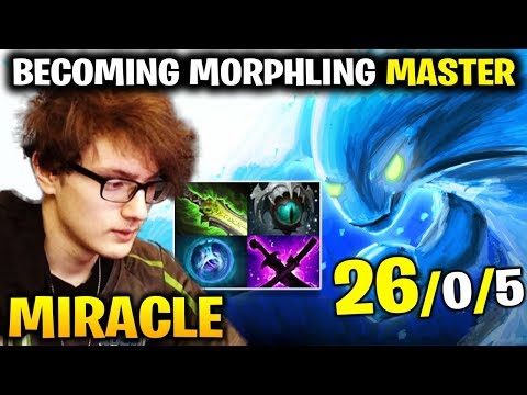 Miracle is Spamming Morphling to become a Master