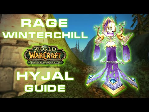 Rage Winterchill in depth Guide TBC Classic // Talk the Tactics - Mount Hyjal