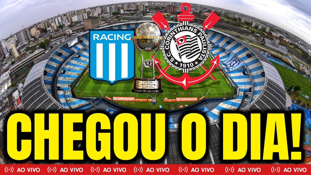 VENCER OU VENCER! CORINTHIANS X RACING-ARG DISPUTAM HOJE A ÚLTIMA VAGA PARA FINAL DA SUL-AMERICANA