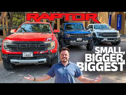 I hunt for the BEST Raptor: Ranger vs F-150 vs Bronco Raptor, the result surprised me!