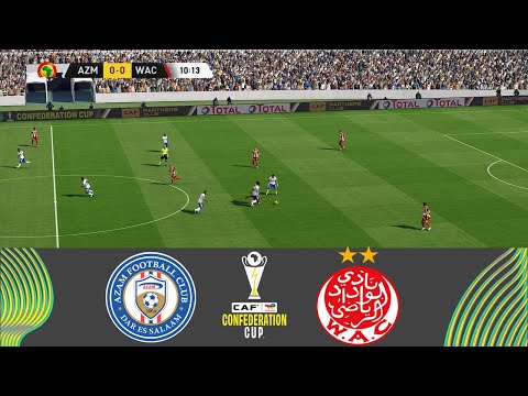 🔴AZAM FC vs WYDAD A.C ⚽ CAF CHAMPIONS LEAGUE 25/26 GROUP STAGE ⚽FOOTBALL GAMEPLAY HD PES 2025