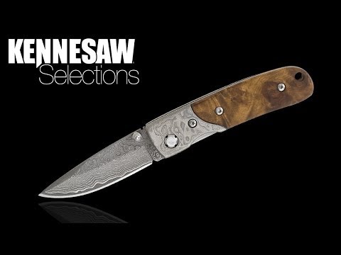 Timber Wolf Custom Damascus Pocket Knife - $34.99
