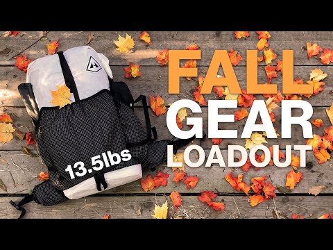 Fall Backpacking Gear List 2021 - 13.5 Pound Lightweight Loadout