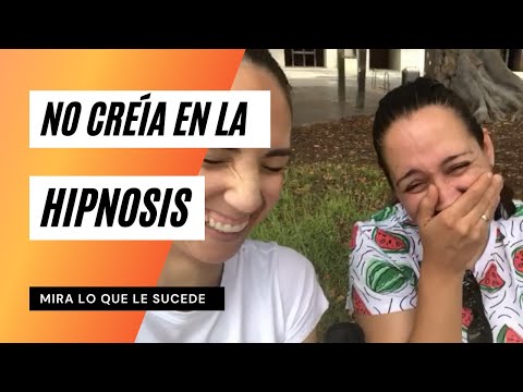 🤭🤣No creía en la hipnosis🤭🤣 (mira lo que le sucede)