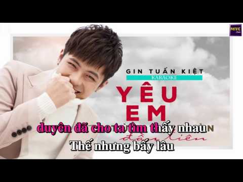 [Karaoke] Yêu Em Từ Cái Nhìn Đầu Tiên | Gin Tuấn Kiệt | Tone Nữ | Beat Chuẩn