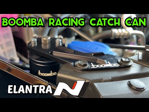 Installing the Boomba Racing Catch Can on the Elantra N