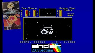 ZX Spectrum Games 🖥️ - New Cylon Attack 🚀