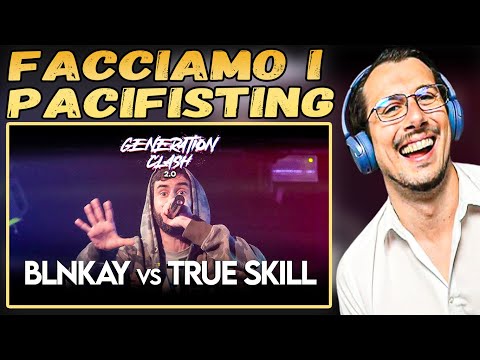 Reaction a BLNKAY vs TRUE SKILL - 1vs1 - END OF DAYS  - MILLENNIALS vs GEN Z