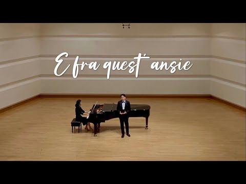R. Leoncavallo : "E fra quest' ansie... E allor perchè" - 「Pagliacci」 - Jihun Hong | 바리톤 홍지훈