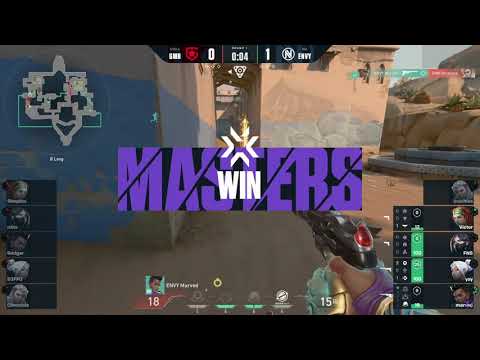 Gambit vs Team Envy -VALORANT Masters : Berlin -Finals Map 1(ENVY Marved [4k] in the 1st round)