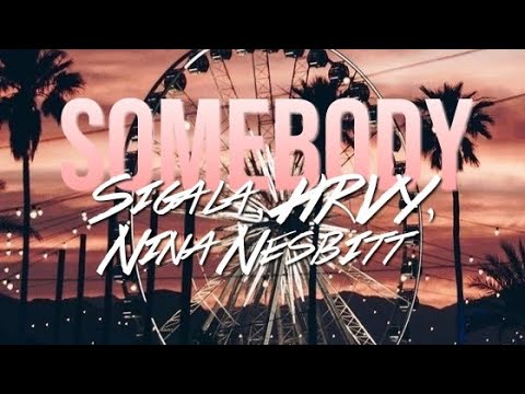 Somebody-Sigala, HRVY, Nina Nesbitt| Lyrics