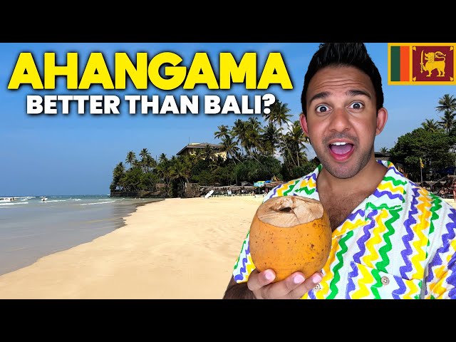 Travel vlog - Hidden Paradise of Sri Lanka! Ahangama is a MUST VISIT 🇱🇰 (Better Than Bali?)