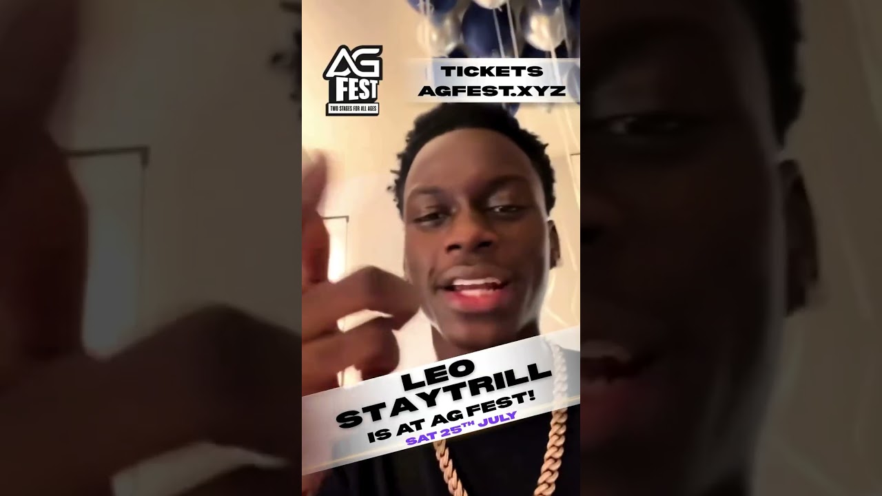 leostaytrill is going to be at AG FEST 👀 Have you got your tickets yet… what are you waiting