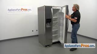 How To: Whirlpool, KitchenAid, Maytag Lower Refrigerator Door Hinge Assembly W11049959