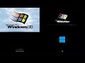 Updated Evolution Of Windows Startup Screen 1985 2022