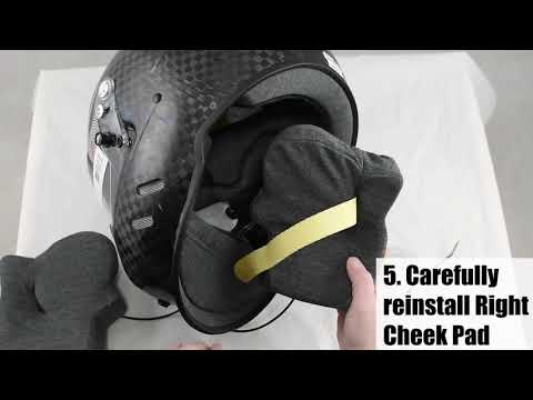 How to Install Ear Cups with Speakers and Raceceiver Holster on RZ-65D