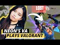 Neon Voice Actor Being Bad at Valorant for 6 Minutes // Vanille Velasquez