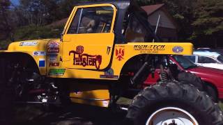 preview picture of video 'Twister mud Truck Walk Around HUGE! With Mud bogger tires!'