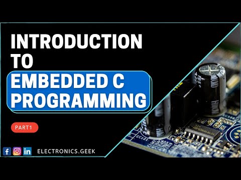Introduction to Embedded C Programming | Tutorial for beginners | ST Microcontroller | Part 1