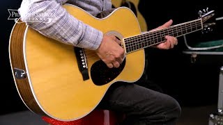 Video thumbnail for Martin GP-35E Standard Grand Performance Acoustic-Electric Guitar by Musician's Friend