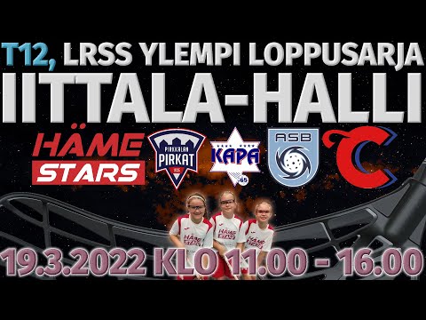 T12 Airisto SB - Häme Stars + KaPa-65 - Classic. Iittala-halli. 19.3.2022