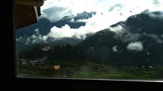 preview picture of video 'Good Morning Paro with this view of Drukgyel Dzong on Time-Lapse mode.'