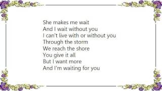 Jackie Evancho - With or Without You Lyrics