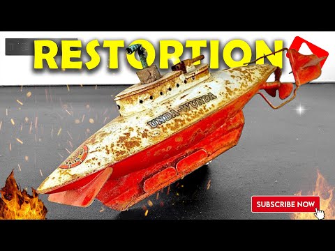 1951's Tin Toy Submarine 'unda-Wunda': A Comprehensive Guide- At Shifa