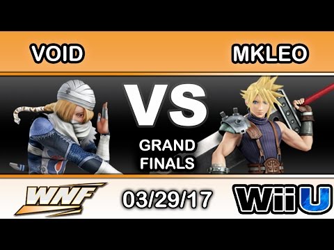 WNF 1.7 - CLG | VoiD (Sheik) Vs. FOX MVG | MkLeo (Cloud) Grand Finals - Smash Wii U