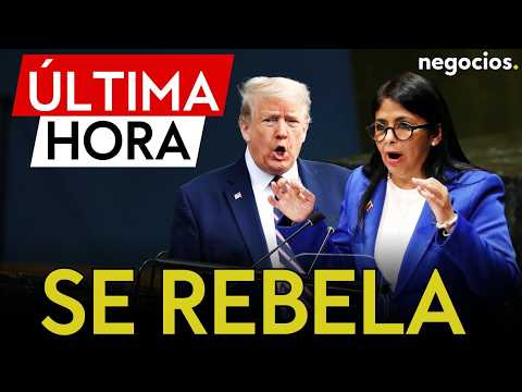 ÚLTIMA HORA | Delcy Rodríguez se rebela: Maduro es el "presidente legítimo" de Venezuela