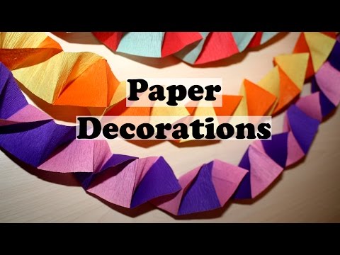 DIY Paper Decorations | Homemade Christmas Decorations | DIY Party Decorations Video