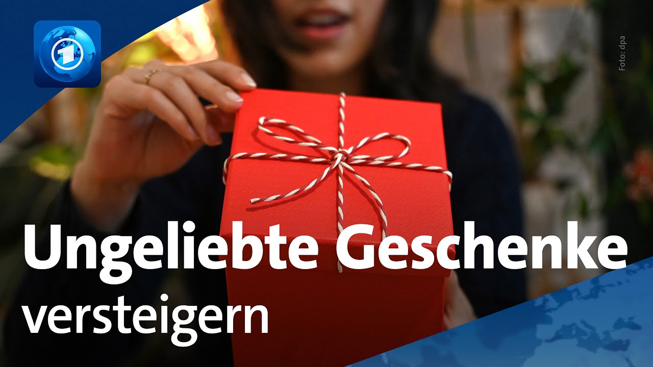 Weihnachten: Ungeliebte Geschenke versteigern