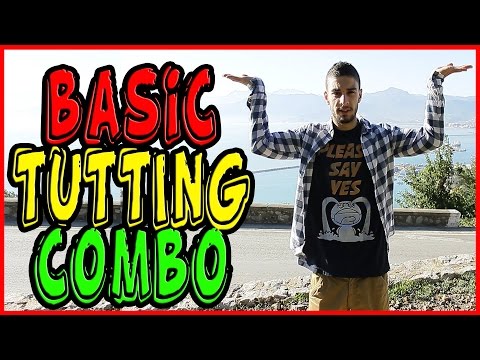 How to Tutting Dance : Basic Tutting combo for beginners