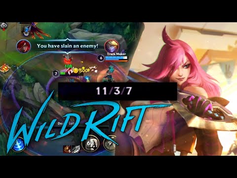 Carrying with a good Thresh - Katarina Wild Rift gameplay