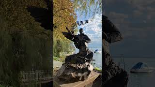 モントルー（スイス、レマン湖畔のリゾート地） #スイス #モントルー #レマン湖 #switzerland #montreux #lacléman