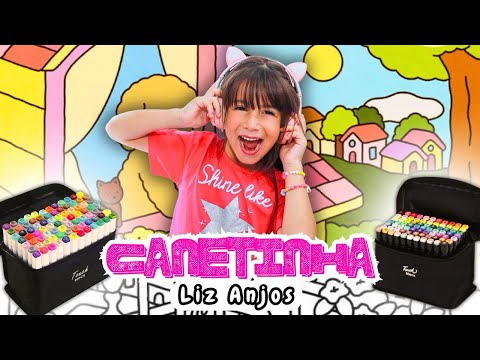 “Oh mãe! Compra canetinha!” CANETINHA - Liz Anjos (Clipe oficial)
